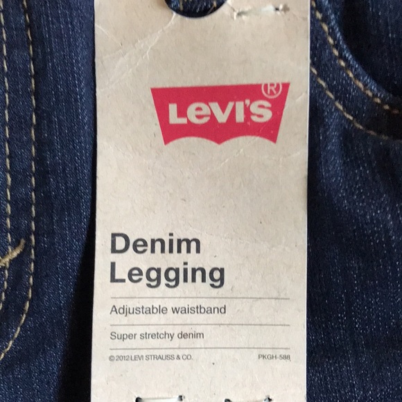 Levis girls 16 regular denim legging nwot - Picture 4 of 5